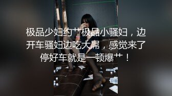 极品少妇约艹极品小骚妇，边开车骚妇边吃大屌，感觉来了停好车就是一顿爆艹！