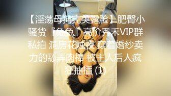 【淫荡母狗完美露脸】肥臀小骚货『兔兔』高价秀禾VIP群私拍 洞房花烛夜 穿着婚纱卖力的舔弄肉棒 被主人后人疯狂抽插 (1)