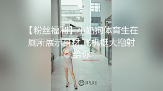 【粉丝福利】小奶狗体育生在厕所展示身材,飞机挺大撸射给你